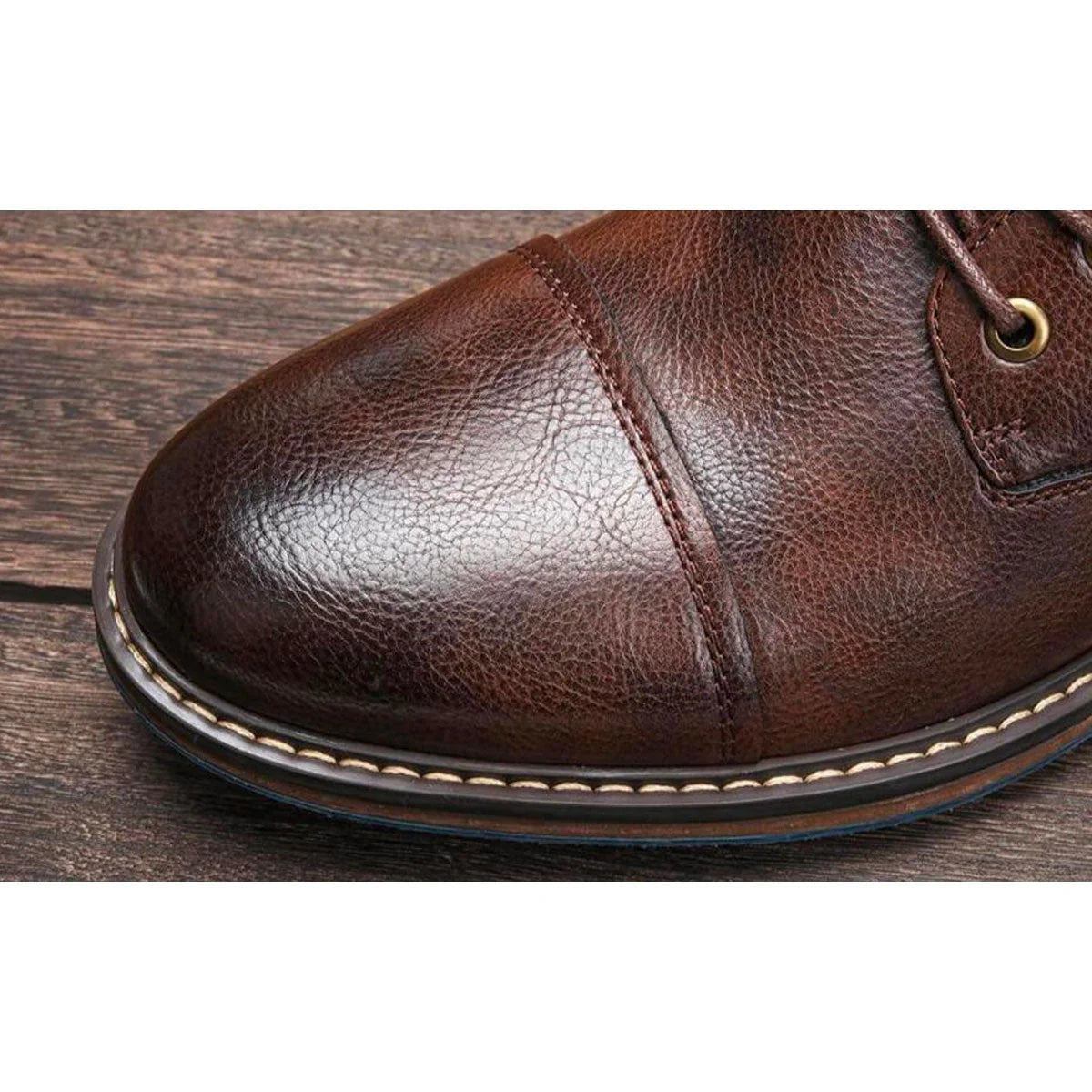 ALEX | HANDGEMAAKTE PREMIUM LEREN OXFORD-LAARZEN