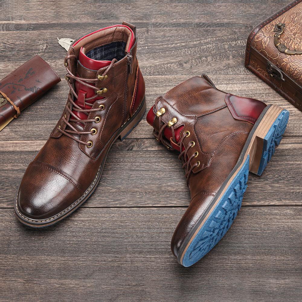 ALEX | HANDGEMAAKTE PREMIUM LEREN OXFORD-LAARZEN