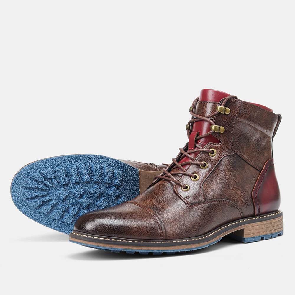 ALEX | HANDGEMAAKTE PREMIUM LEREN OXFORD-LAARZEN