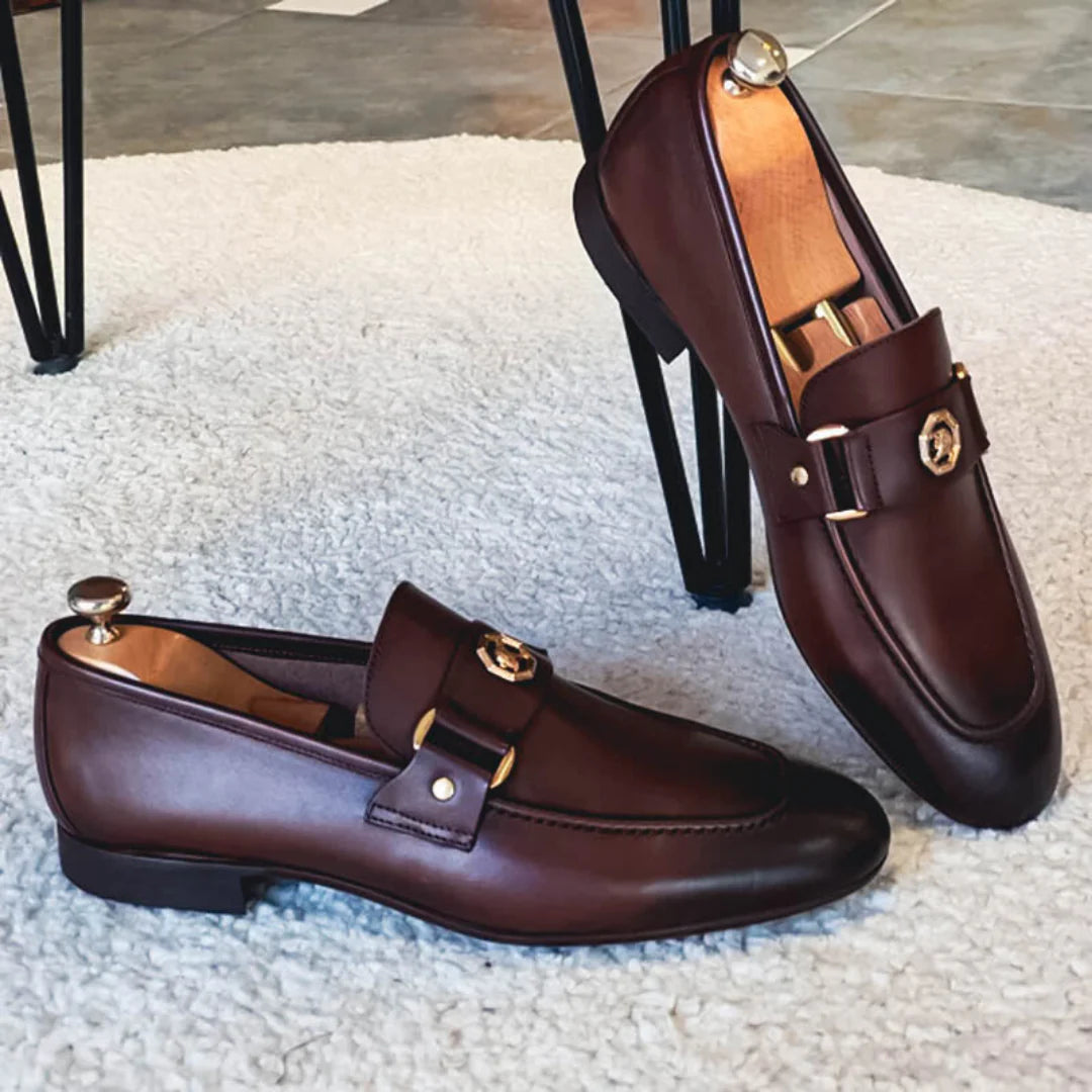 JAMIE | LEREN LOAFERS