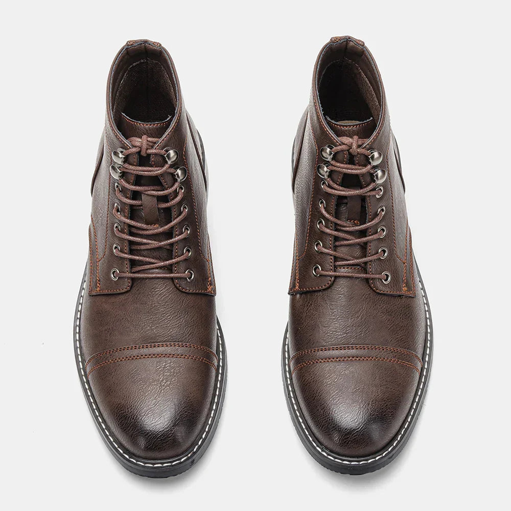 LUCIANO | VINTAGE DERBY LAARS MET NEUSKAP