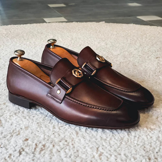 JAMIE | LEREN LOAFERS